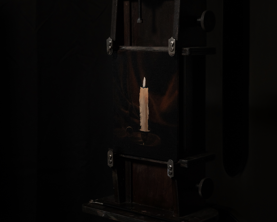 Candle Study: Oil on Linen