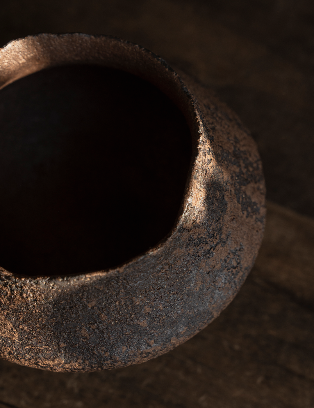 Primitive Textured Vessel