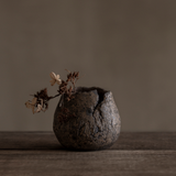 Cracked Wabi Sabi Bud Vase II